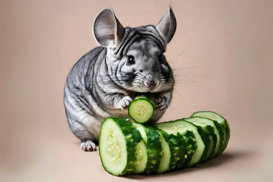 Can Chinchillas Munch on Cucumbers