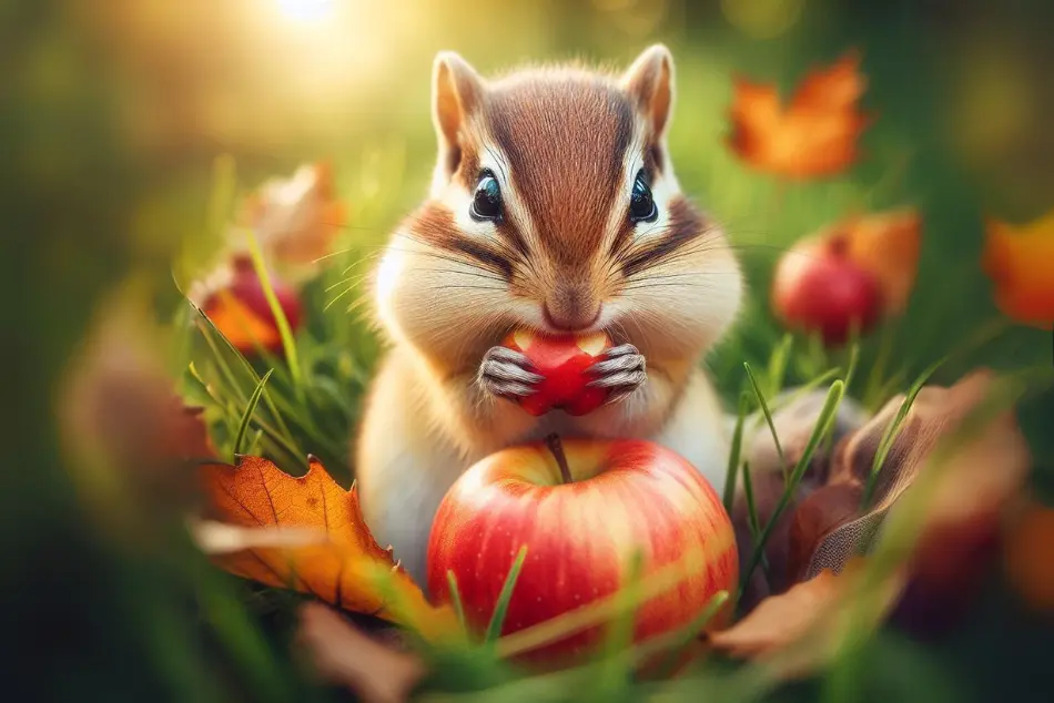 Can Chipmunks Eat Apples from Trees