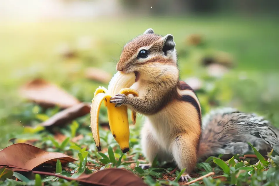 Can Chipmunks Eat Bananas Before Bed