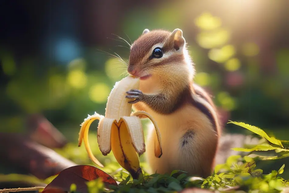 Can Chipmunks Eat Bananas at Night