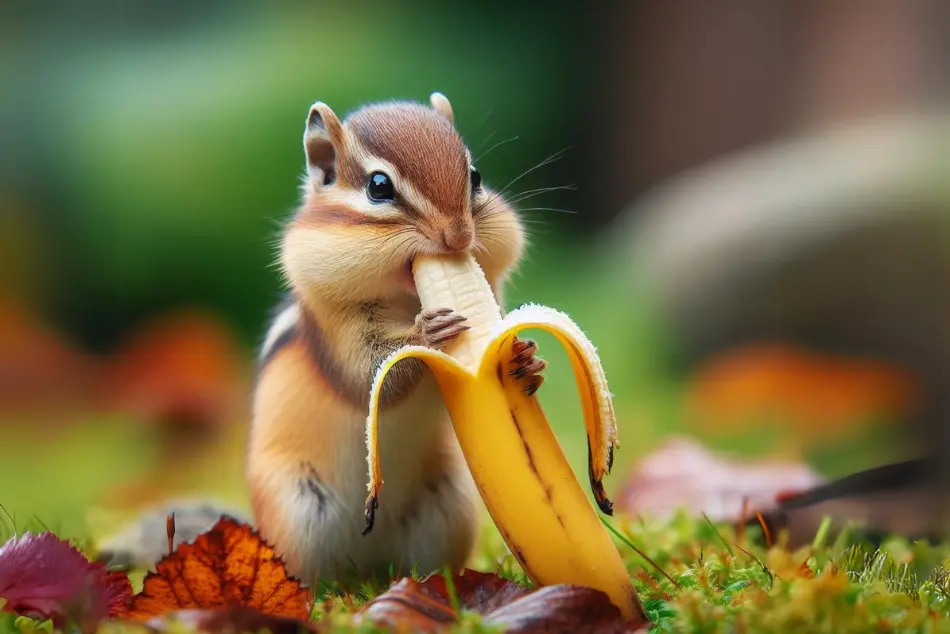 Can Chipmunks Eat Bananas from Tree