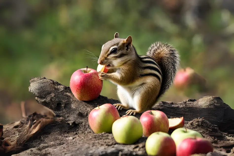 Can Chipmunks Eat Green Apples