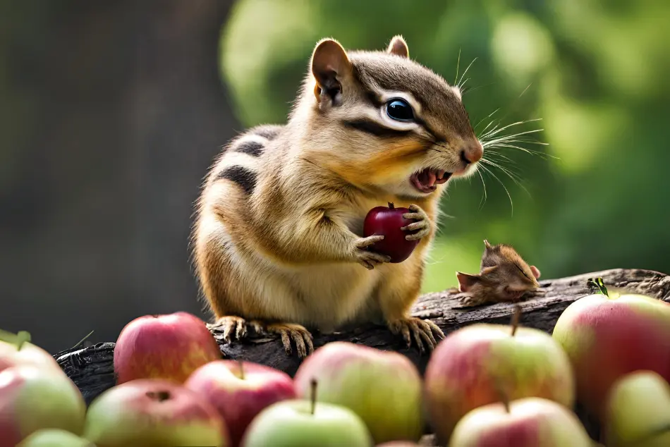 Can Chipmunks Safely Consume Apples