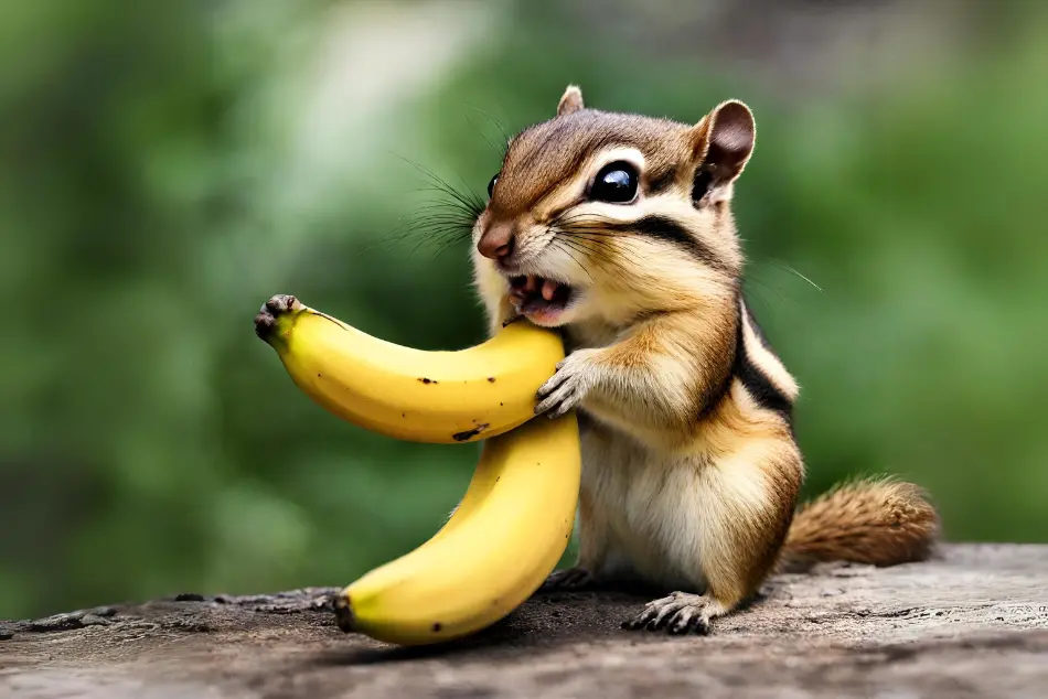 Nutritional Benefits of Bananas for Chipmunks