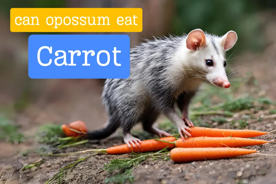 Can Baby Possums Eat Carrots