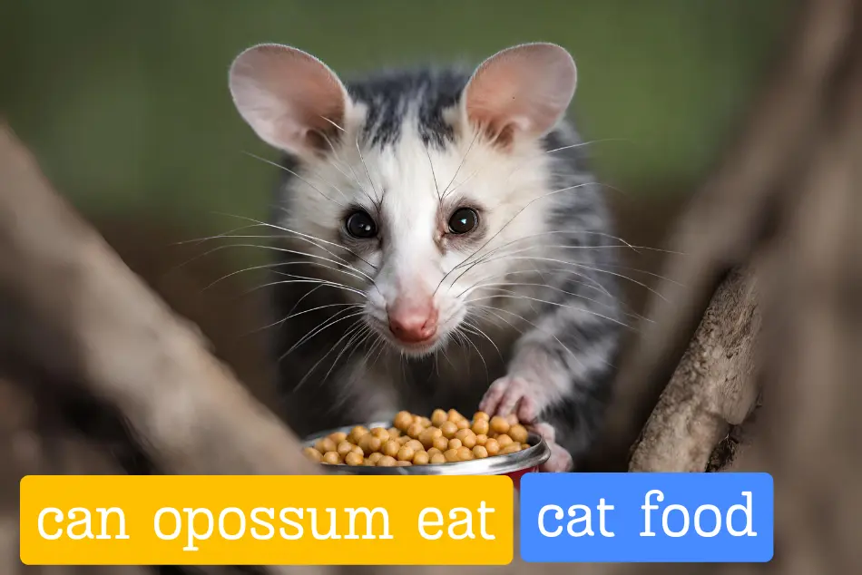 Is Cat Food Safe for Opossums