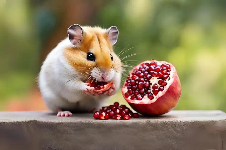Health Benefits of Pomegranate for Hamsters