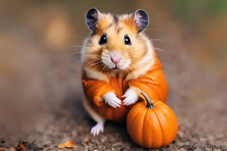 Serving Pumpkin Seeds to Your Hamster