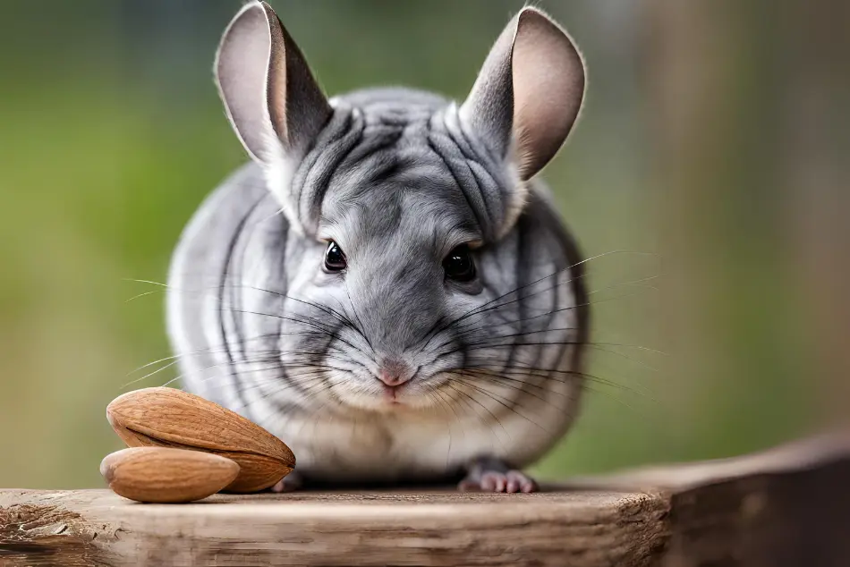 Nutritional Facts About chinchilla Eating almonds