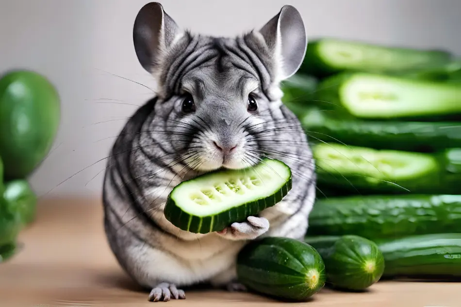Can Chinchilla Eat Cucumber? Exploring the Safe Diet for Your Furry Companion