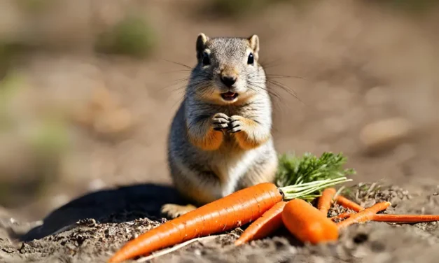 Can California Ground Squirrels Eat Carrots?