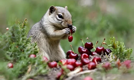 Can California Ground Squirrels Eat Cherries? Exploring the Diet of These Curious Creatures