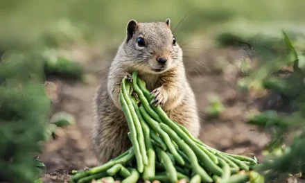 Can California Ground Squirrels Eat Green Beans?
