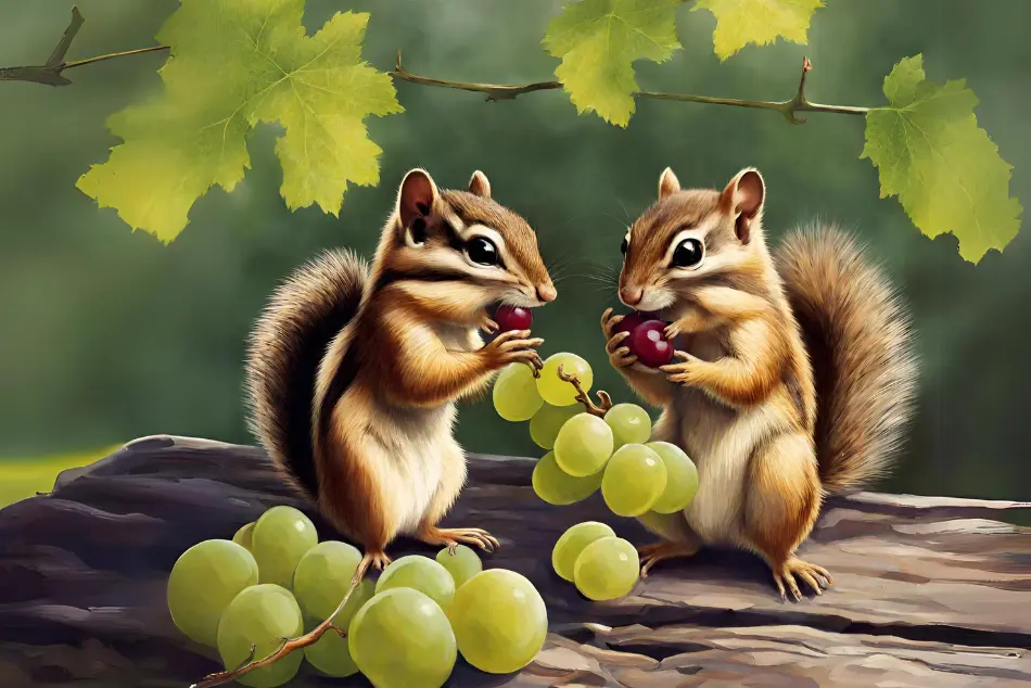 Can Chipmunks Eat Grapes? Unveiling the Snacking Secrets of These Furry Friends