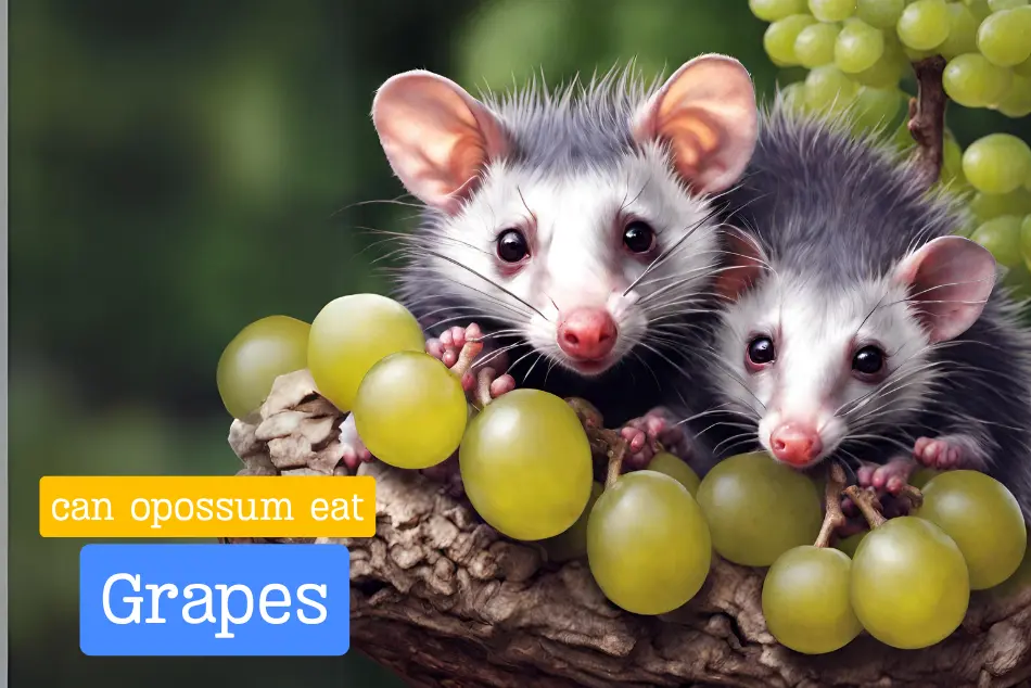 Can Opossums Eat Grapes? [Quick Answered)